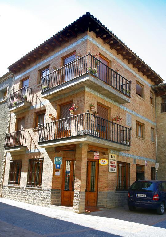 Hostal Cuatro Esquinas Ejea De Los Caballeros Kültér fotó